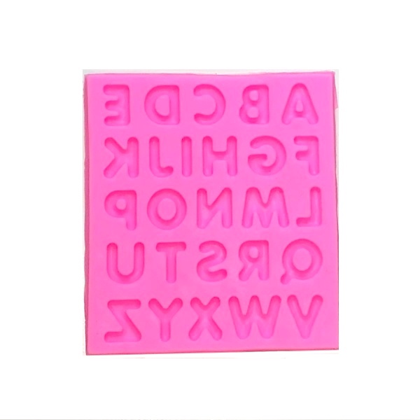 Молд силиконовый Алфавит Латинский | 3D