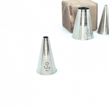 Кондитерская насадка трубочка №801 Tulip™ | Ø 5.5 мм Кондитерская насадка трубочка №801 Tulip™ | Ø 5.5 мм