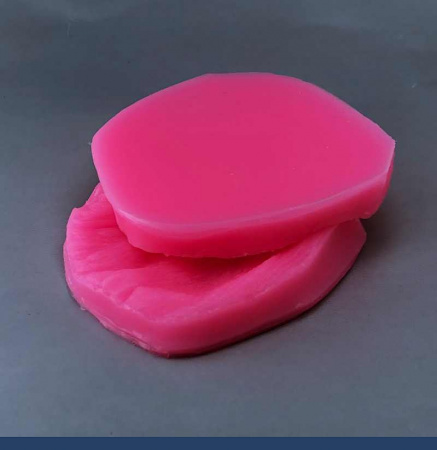 Молд силиконовый (вайнер) лепесток Пиона большой (3), комплект 2 шт (75•75 мм) 1810