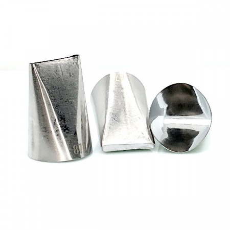 Кондитерская насадка прямой лепесток-лента 871 | ЭКОНОМ Кондитерская насадка прямой лепесток-лента 871 | ЭКОНОМ