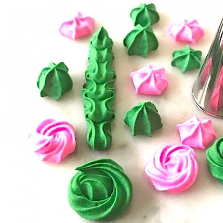 Кондитерская насадка закрытая звезда №28 Tulip™ малый размер (diam.7,6 mm; 8 лучей) Кондитерская насадка закрытая звезда №28 Tulip™ малый размер (diam.7,6 mm; 8 лучей)