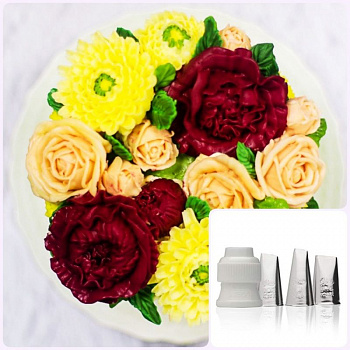 Набор кондитерских насадок 10 шт | от Happy Cake Набор кондитерских насадок 10 шт | от Happy Cake