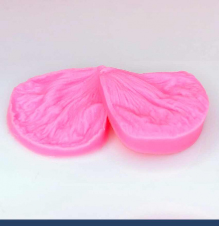 Молд силиконовый (вайнер) лепесток Пиона большой (2), комплект 2 шт (70•70 мм) b040