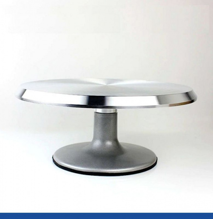 Поворотный стол для торта ∅ 24 см (малый) | Металл Поворотный стол для торта ∅ 24 см (малый) | Металл