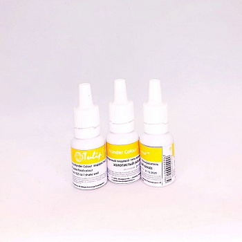 Краситель пищевой гелевый Tulip Wonder Colour | 15 мл. Золотой блестящий Краситель пищевой гелевый Tulip Wonder Colour | 15 мл. Золотой блестящий