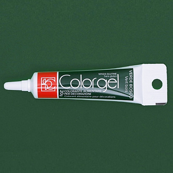 Краситель пищевой гелевый Colorgel: Verde Bosco (Зелёный Лес) | 20-100 гр Краситель пищевой гелевый Colorgel: Verde Bosco (Зелёный Лес) | 20-100 гр