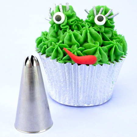 Кондитерская насадка закрытая звезда №840 Tulip™ (diam.2,5 mm; 6лучей) Кондитерская насадка закрытая звезда №840 Tulip™ (diam.2,5 mm; 6лучей)