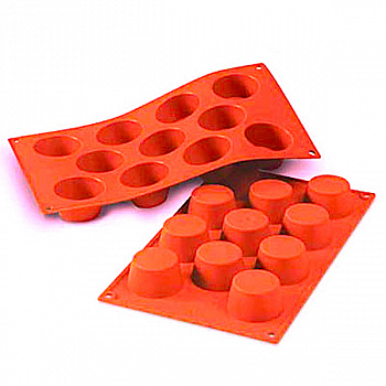 Форма для выпечки силиконовая Миникекс 11 фигур 48*25 мм