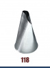 Кондитерская насадка 118 Tulip, Корея, прорезь 17 мм лепесток 2-й изогнутый Кондитерская насадка 118 Tulip, Корея, прорезь 17 мм лепесток 2-й изогнутый