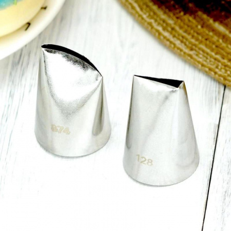 Кондитерская насадка лепесток прямой 128 | Эконом Кондитерская насадка лепесток прямой 128 | Эконом