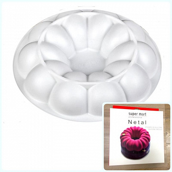 Силиконовая форма 3D для муссового торта | Нетал ∅165 мм