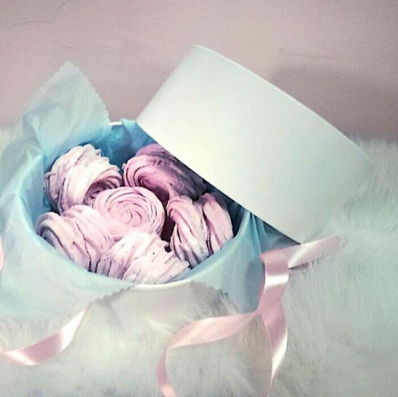 Коробка круглая с Окном (шайба) 145•60 мм Белая (крышка+дно)