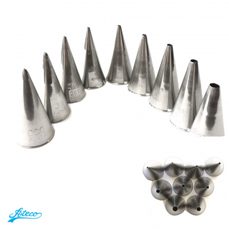 Кондитерские насадки для айсинга (надписей) №00-06 Ateco Кондитерские насадки для айсинга (надписей) №00-06 Ateco