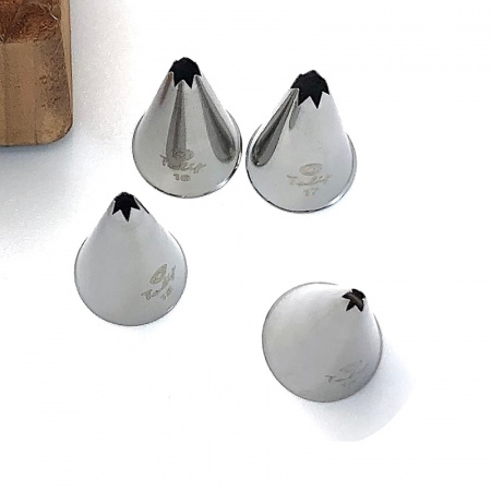 Кондитерская насадка открытая звезда №14 Tulip™ мини размер (diam. 2 mm; 5 лучей) Кондитерская насадка открытая звезда №14 Tulip™ мини размер (diam. 2 mm; 5 лучей)