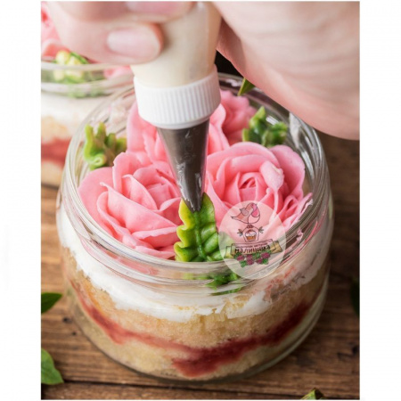 Набор (малый) кондитерских инструментов 15 шт | МК Кремовая Флористика от Малиновки Набор (малый) кондитерских инструментов 15 шт | МК Кремовая Флористика от Малиновки