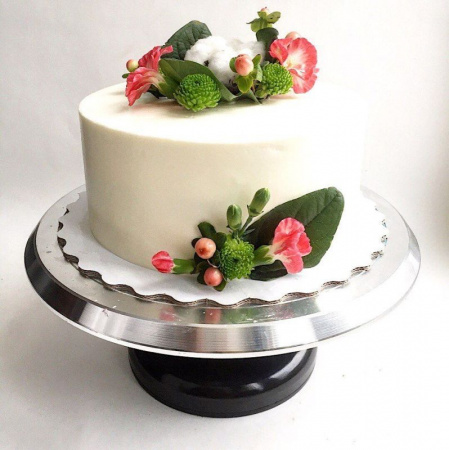 Поворотный стол для торта ∅ 24 см (малый) | Металл Поворотный стол для торта ∅ 24 см (малый) | Металл