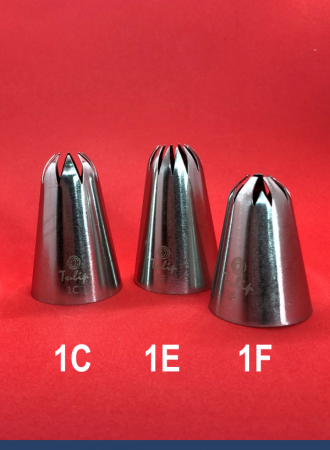 Кондитерская насадка 1С закрытая звезда ∅ 18 мм, 8 лучей, Эконом Кондитерская насадка 1С закрытая звезда ∅ 18 мм, 8 лучей, Эконом