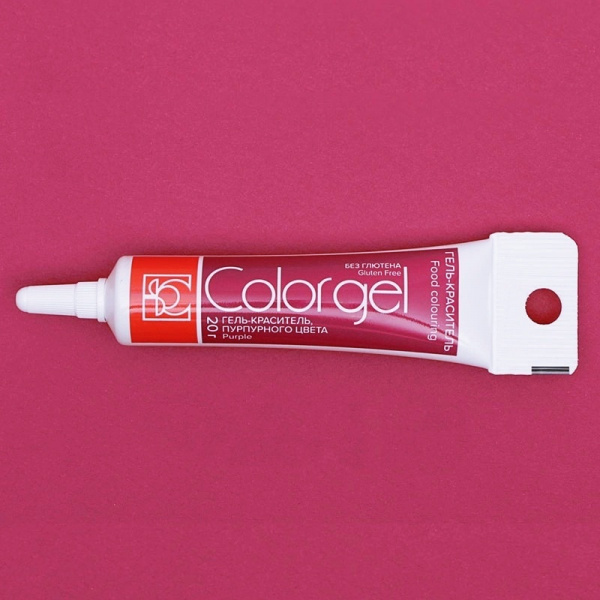Краситель пищевой гелевый Colorgel: Porpora (Пурпурный) | 20-100 гр Краситель пищевой гелевый Colorgel: Porpora (Пурпурный) | 20-100 гр