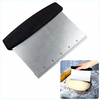 Кондитерский шпатель прямой с ручкой ПлР. | 15 см Кондитерский шпатель прямой с ручкой ПлР. | 15 см