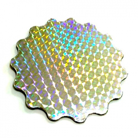 Подложка для пирожных Голограмма 1.8 мм, Ø 80 мм