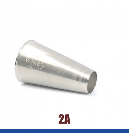 Кондитерская насадка 2А Tulip, Корея, трубочка Ø 12 мм Кондитерская насадка 2А Tulip, Корея, трубочка Ø 12 мм